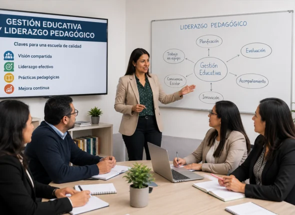 Gestión Educativa y Liderazgo Pedagógico